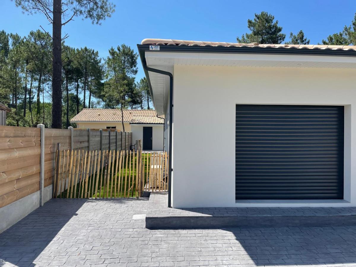 Villa Lacanau avec piscine chauffée Extérieur photo