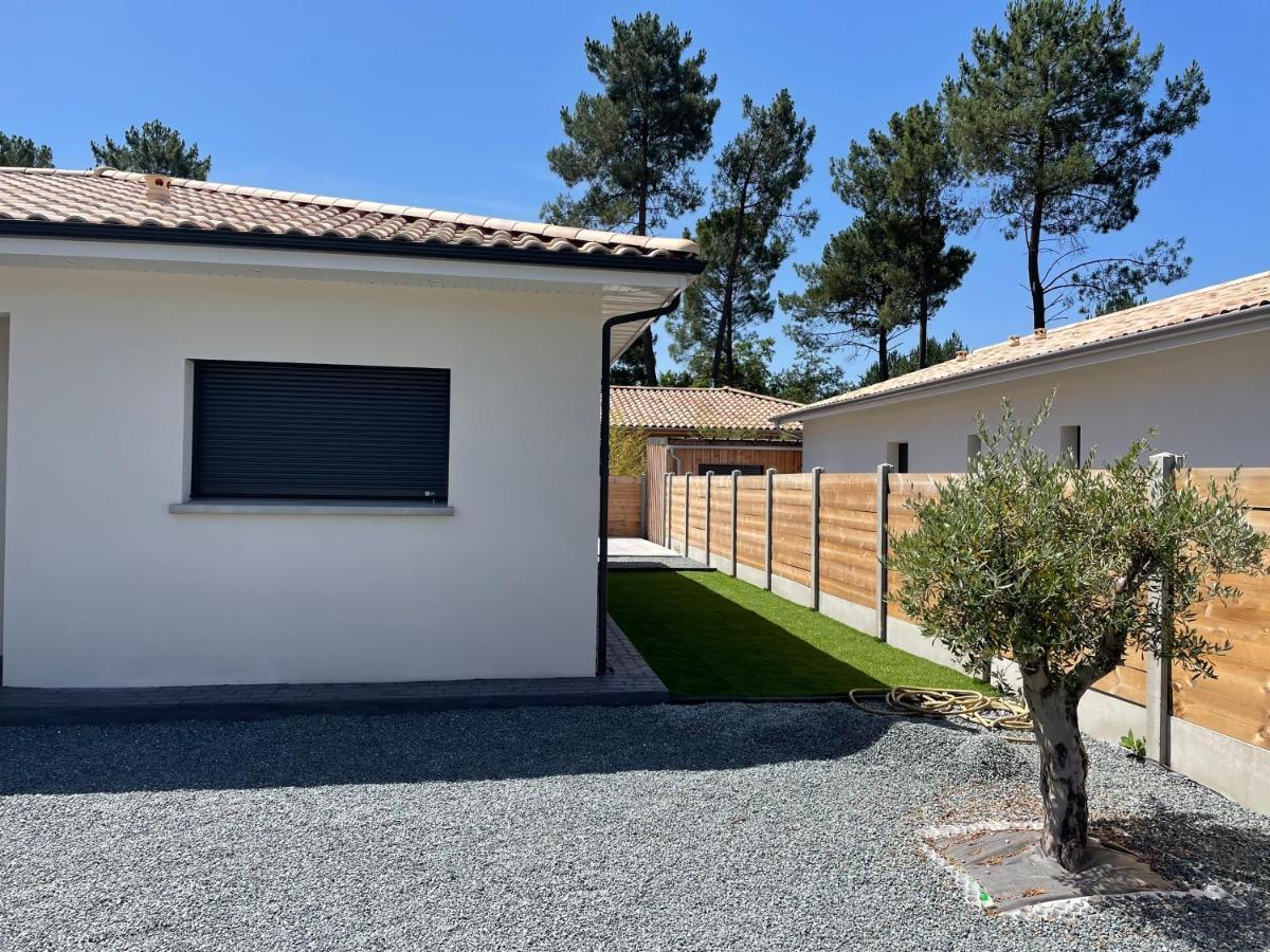 Villa Lacanau avec piscine chauffée Extérieur photo