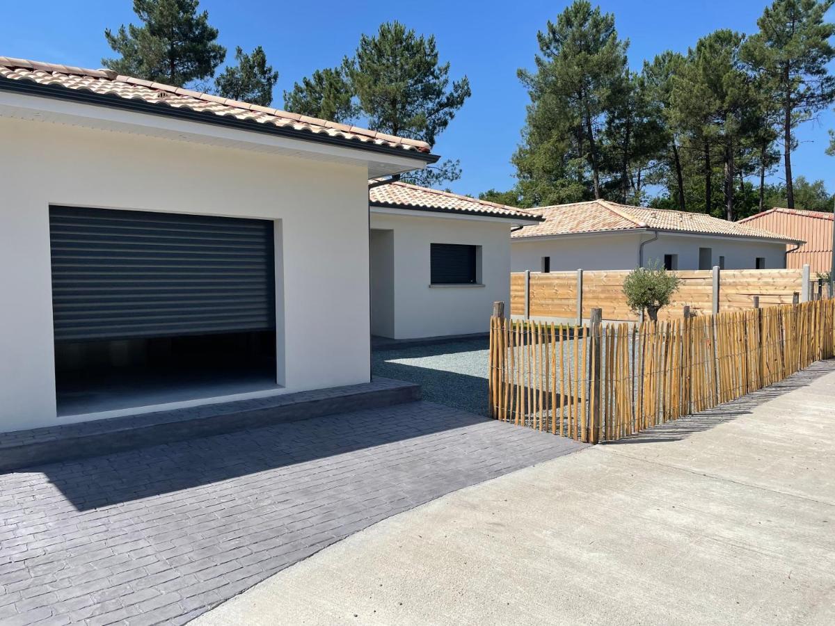 Villa Lacanau avec piscine chauffée Extérieur photo